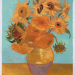 vaas met zonnebloemen 2