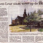 Plattegrond in de krant