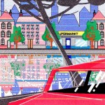 Repoussoir toevoegen (auto en boom)