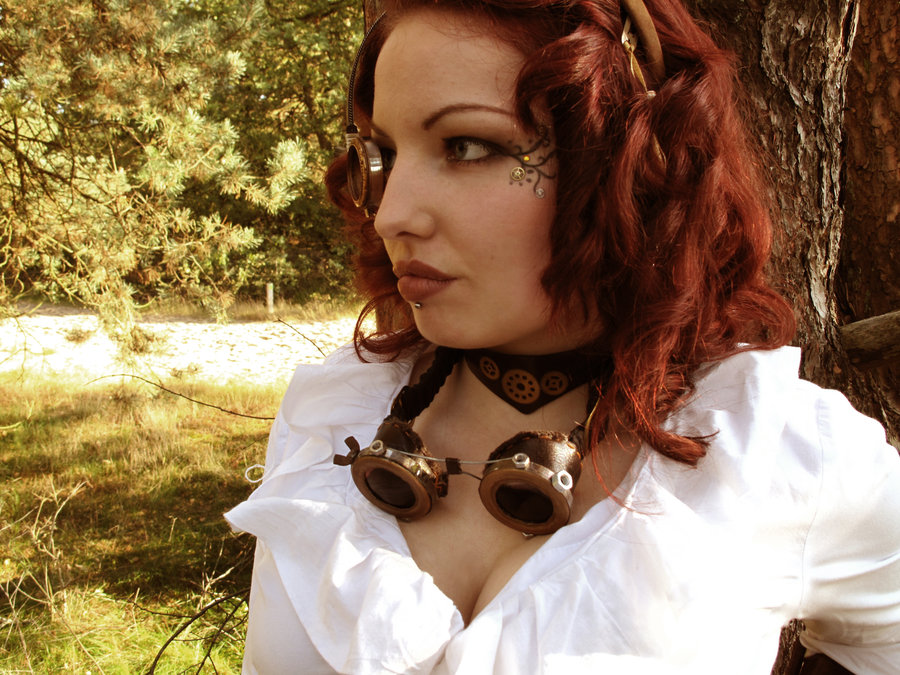 Anouk, Steampunk photoshoot 03