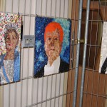 Een kijkje op het tentoongestelde werk