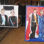 Een indruk van het tentoongestelde werk