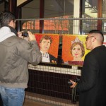 Dave heeft het druk met de pers