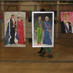 Een indruk van het tentoongestelde werk