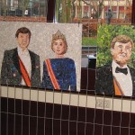 Een indruk van het tentoongestelde werk