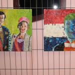 Een indruk van het tentoongestelde werk