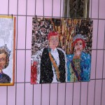Een indruk van het tentoongestelde werk