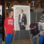 Trotse winnaars bij hun werk