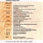 2. Het programma van de dag