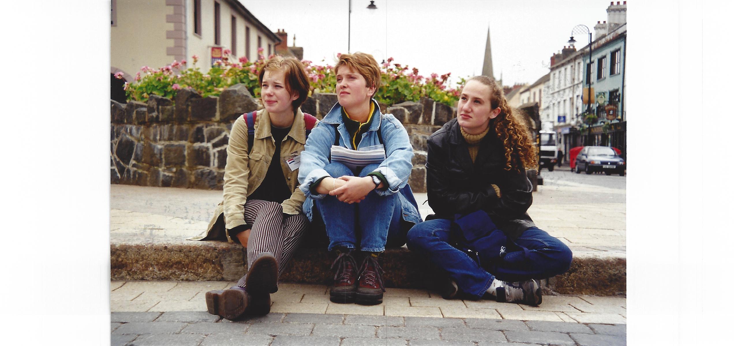 Chantal, Carmen en Helen in Ierland