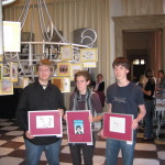 De winnaars met hun werk