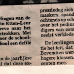 Artikel uit Brabants Nieuwsblad