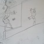 Ontwerpschetsen Ingrid tunnelproject 1986