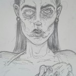 Studie à la Schiele