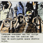 Miklos de Rijk, storyboard voor een videoclip detail Zengerink