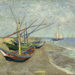 Het uitgangspunt: Vissersboten op het strand van Les Saintes Maries de la Mer
