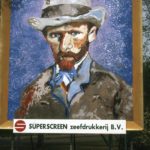 Zelfportret 1887 als billboard