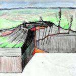 Tekening voor een infographic