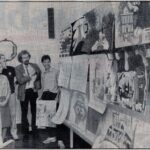 Links een jonge Arno bij de presentatie van het tunnelproject in 1986