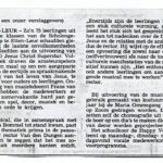 Verslag generale repetitie uit Dagblad de Stem