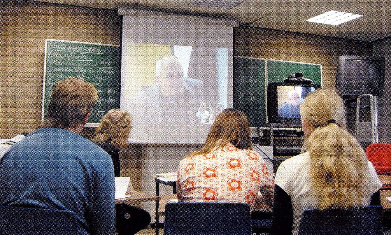 De videoconferentie