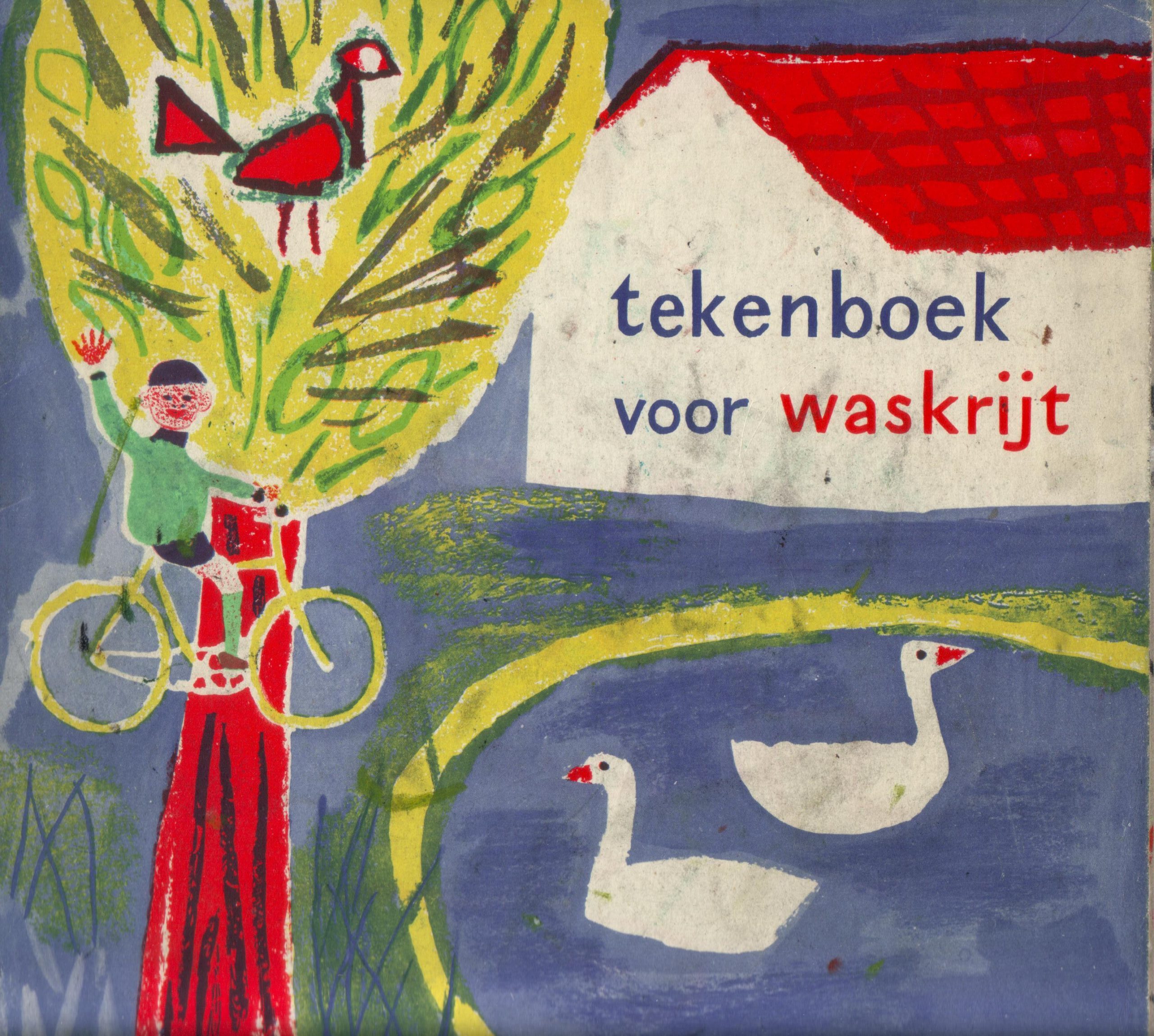 Tekenboek voor waskrijt