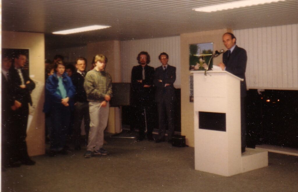 1987 Opening afsluitende expo over het Tunnelproject