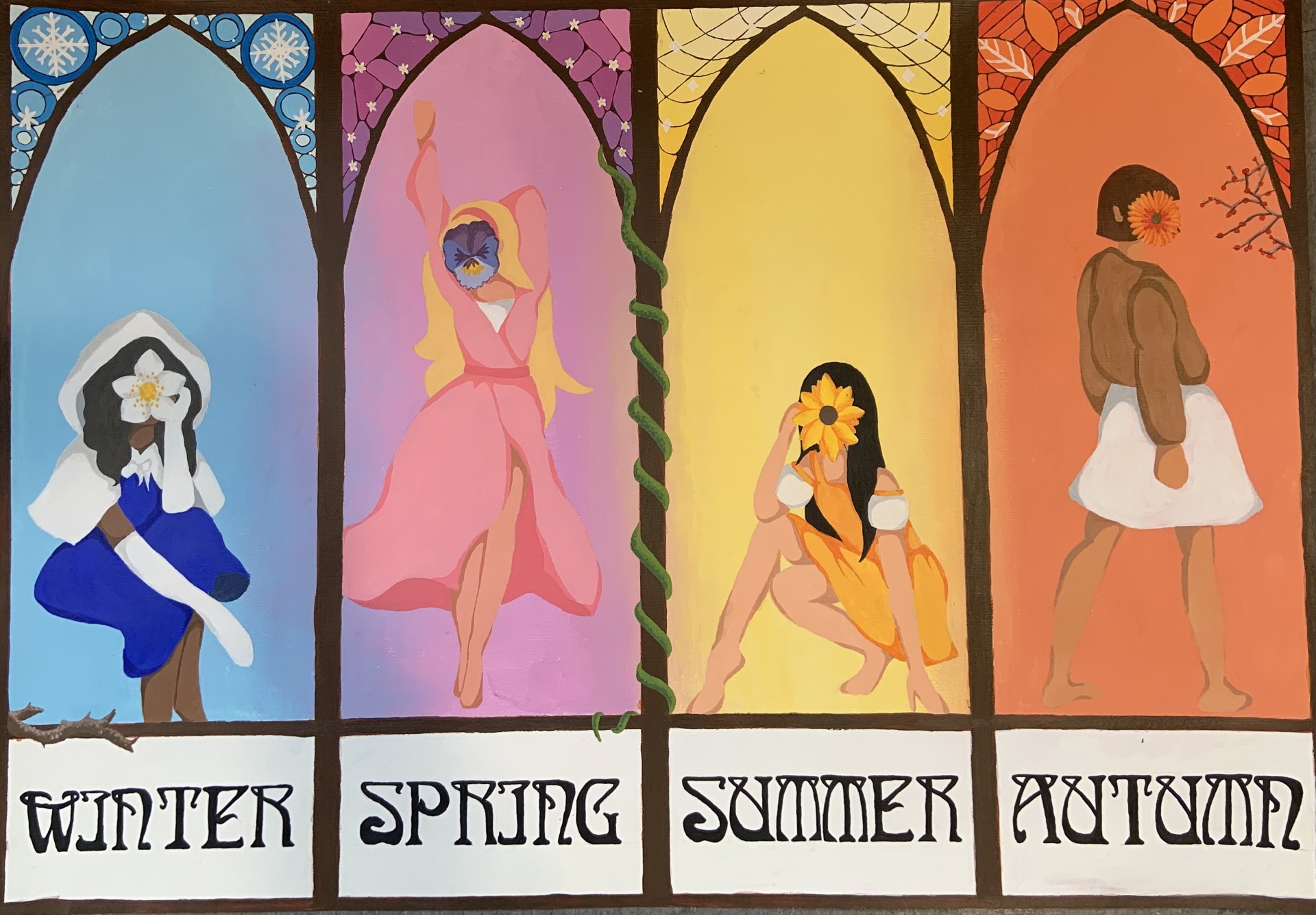 'Winter, Spring, Summer, Autumn'