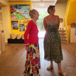 Babette met mede-exposant